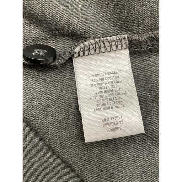 Bonobos Gray Polo Slim Fit XL - Picture 5 of 6